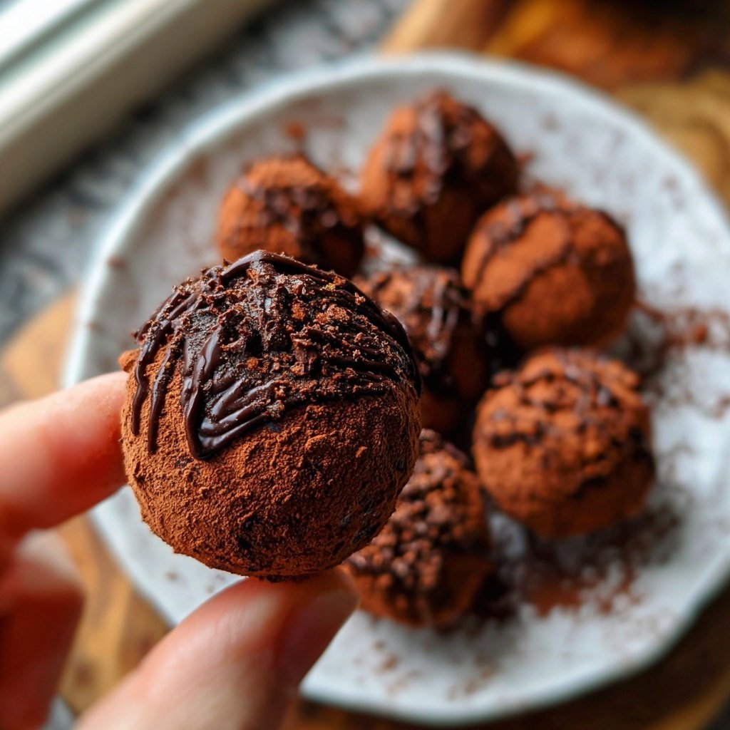 Chocolate Cheesecake Truffles