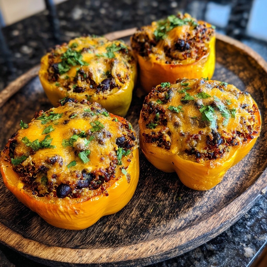 Baked Stuffed Bell Peppers