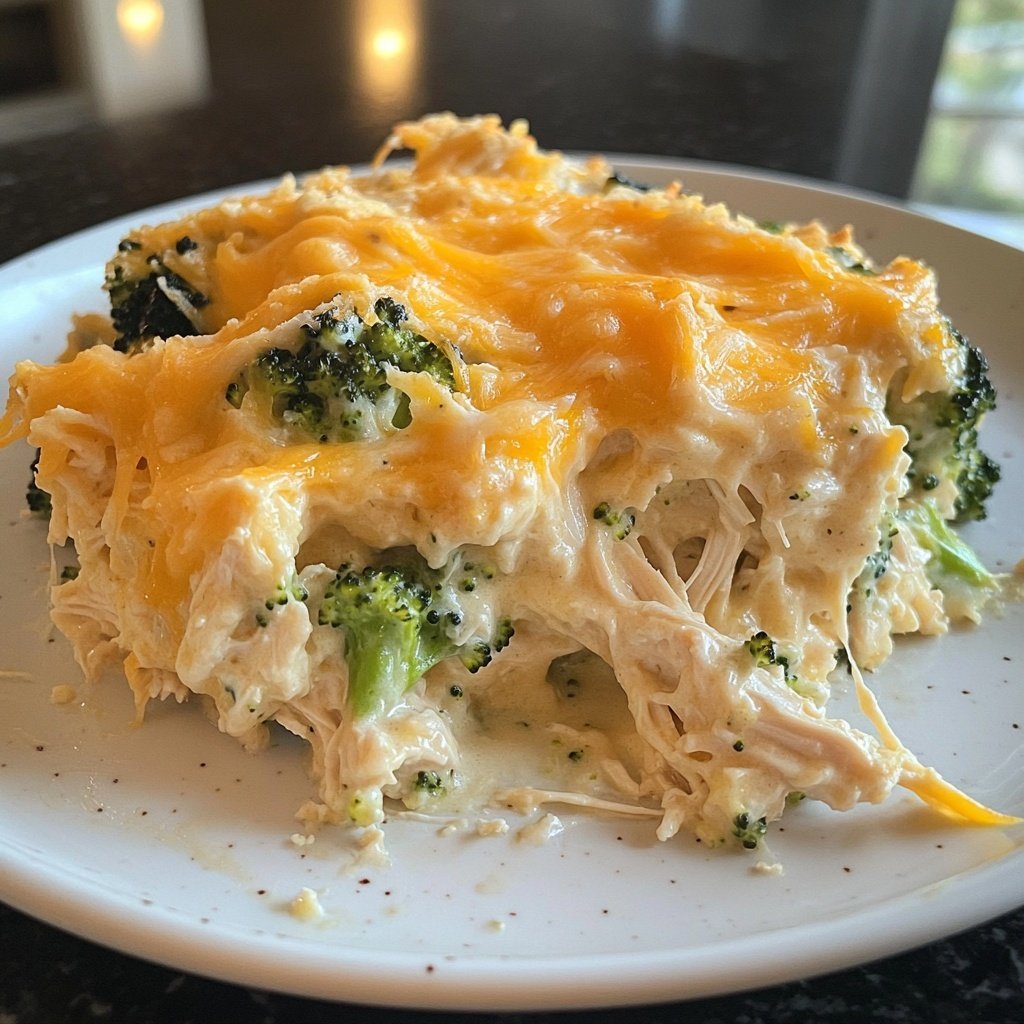 Creamy Low Carb Chicken Casserole