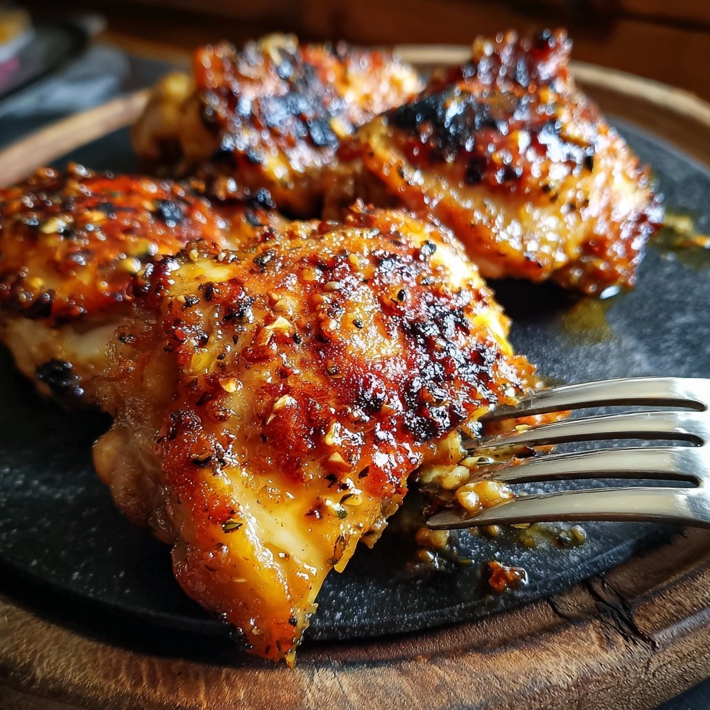 Honey Mustard Chicken Thighs