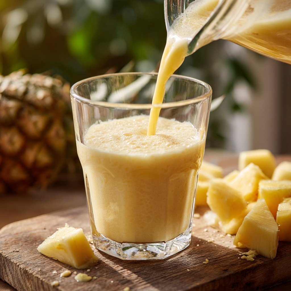 Easy Smoothie With Pineapple