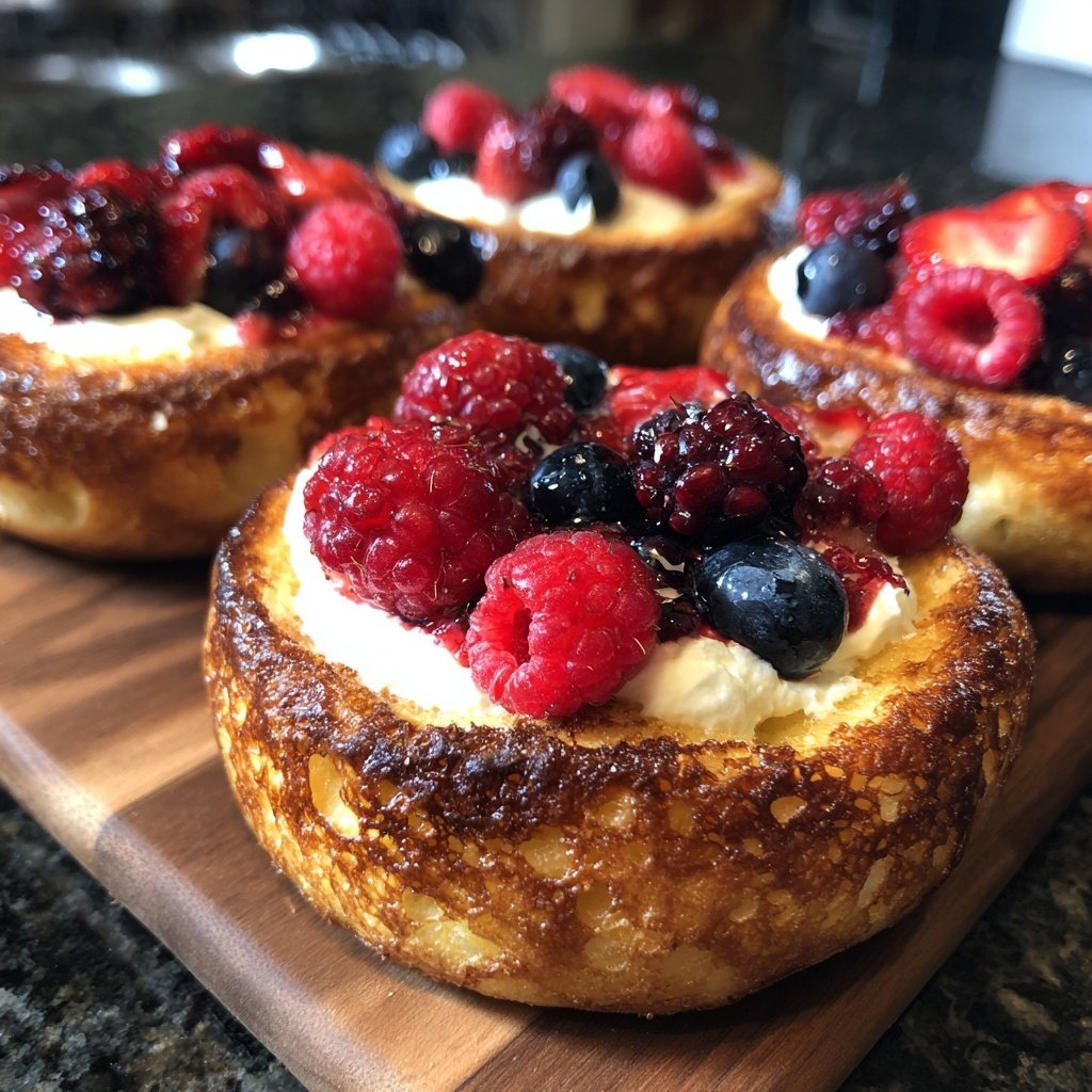 Toasted Yogurt Bagels